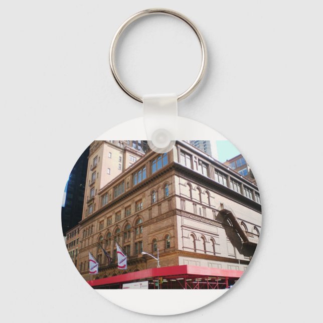 NYC Carnegie Hall Keychain (Front)