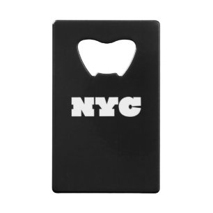 NYC Classic Credit Card Bottle Opener