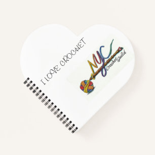 NYC Crochet Guild Carnet de coeur