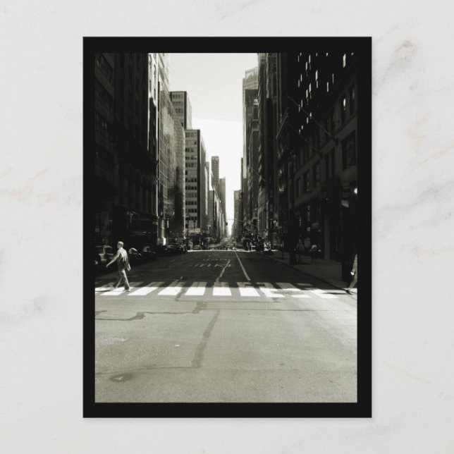 NYC Crosswalk Postcard (Front)