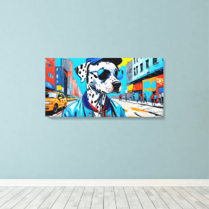 NYC DALMATION CANVAS PRINT
