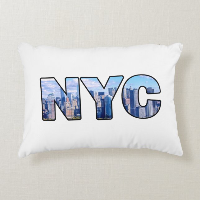 NYC DECORATIVE PILLOW (Front)