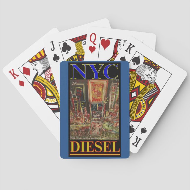 NYC DIESEL PLAYING CARDS (Back)