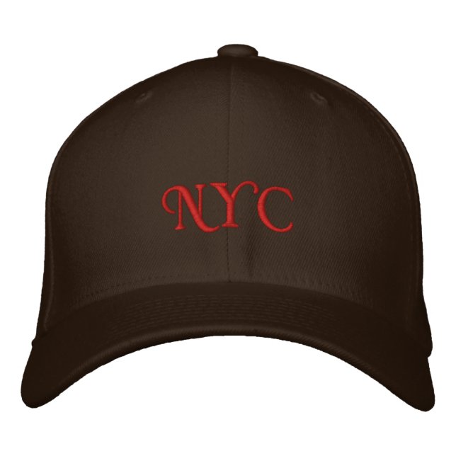 NYC EMBROIDERED HAT (Front)