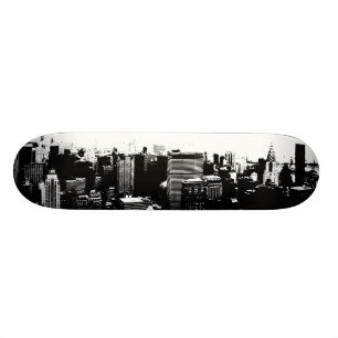 NYC Empire Skyline Skateboard