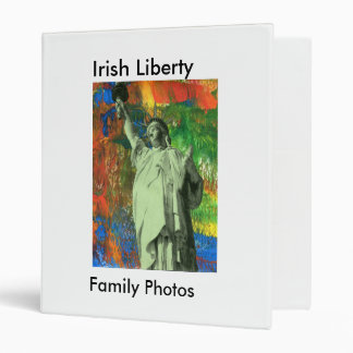NYC green Statue of Liberty Binders