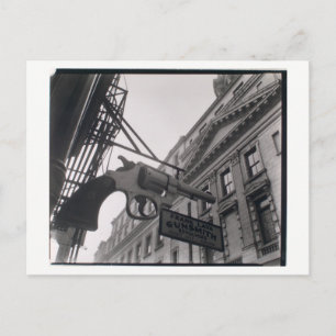 NYC Gunsmith Photo Berenice Abbott Carte postale