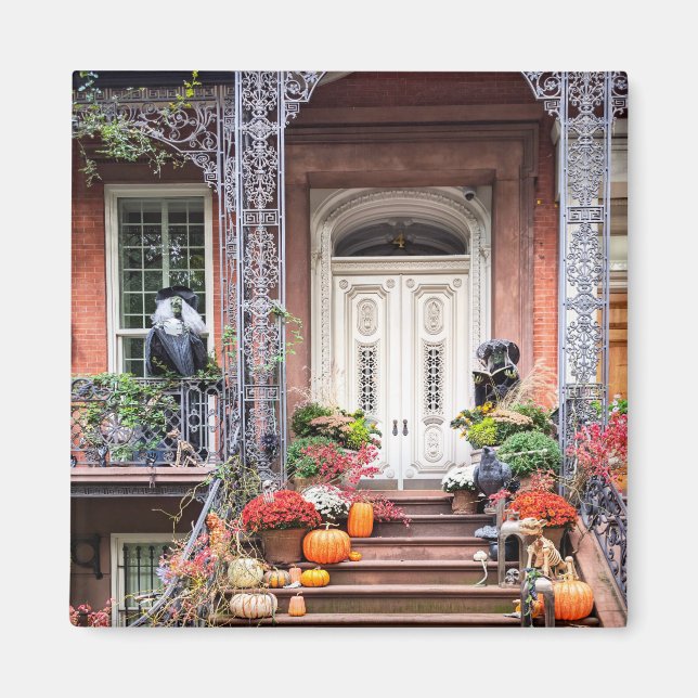 NYC Halloween Door Magnet (Front)