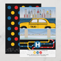 NYC Invitation à l'anniversaire