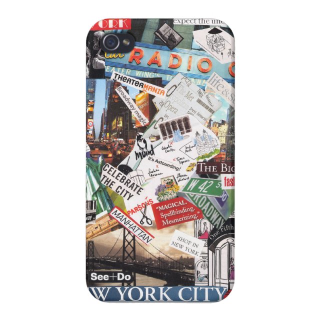 NYC iPhone case Case For The iPhone 4 (Back)