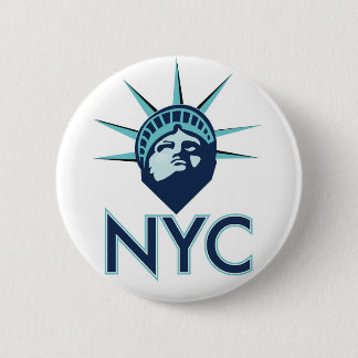 NYC Liberty 2 Inch Round Button