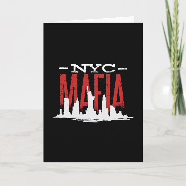 NYC Mafia Card (Front)