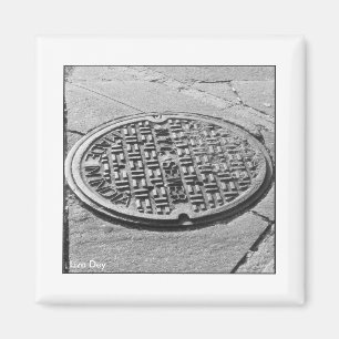 NYC Manhole Cover Magnet