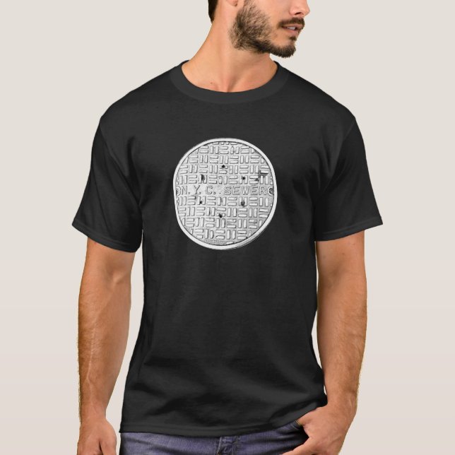 NYC Manhole T-Shirt (Front)