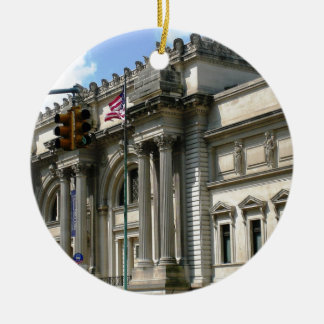 NYC Metropolitan Museum Ceramic Ornament