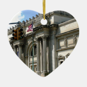 NYC Metropolitan Museum Ceramic Ornament