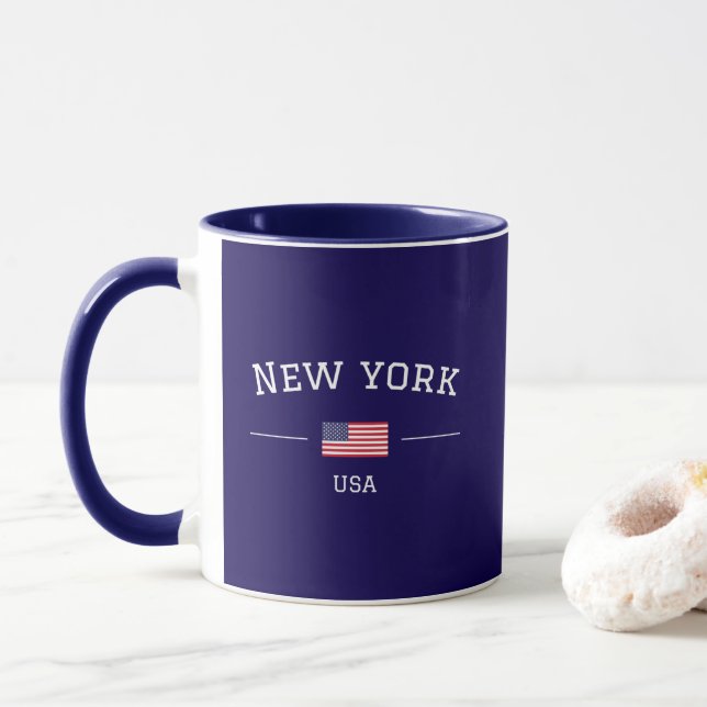NYC MUG (With Donut)