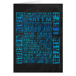 NYC Neighbourhoods Blue