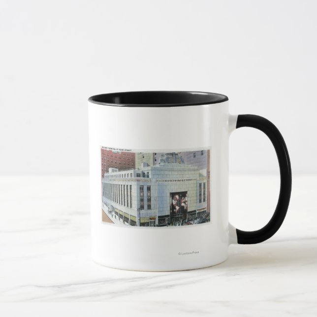 NYC, New York42nd Street View of Terminals Mug (Right)