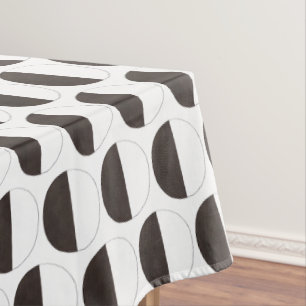 NYC New York City Black and White Cookies Tablecloth