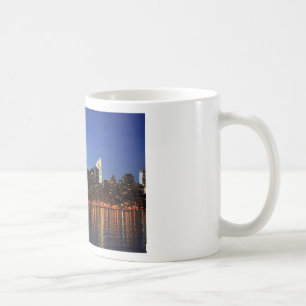 NYC New York City Manhattan Night Coffee Mug