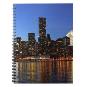 NYC New York City Manhattan Night Notebook