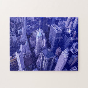 NYC New York City Manhattan Skyscrappers Jigsaw Puzzle