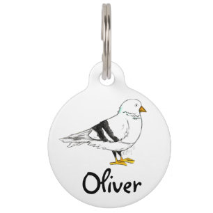 NYC New York City Pigeon Bird Seagull Gull Pet Tag