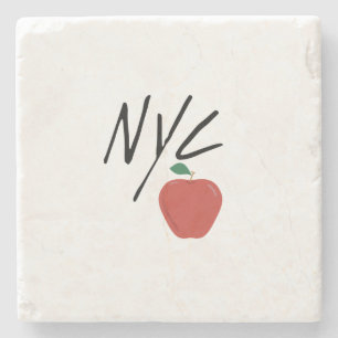 NYC NEW YORK CITY STONE COASTER
