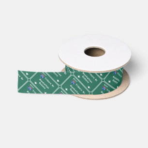 NYC New York City Triboro Br Manhattan Interstate Satin Ribbon