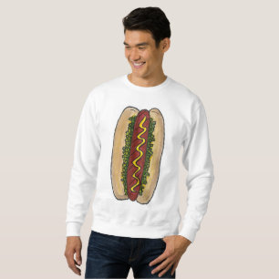 NYC New York Hot Dog avec Sweatshirt de Relish Mus