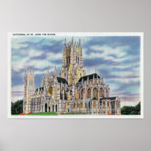 NYC, New YorkCathedral of St. John the Divine Poster