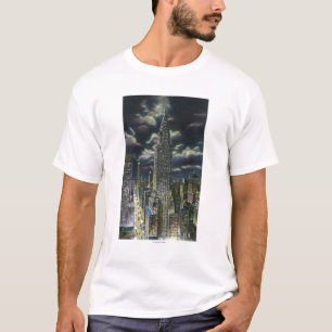 NYC, New YorkChrysler Building at Night # 1 T-Shirt