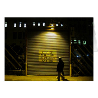 NYC No Parking Gate 5x7