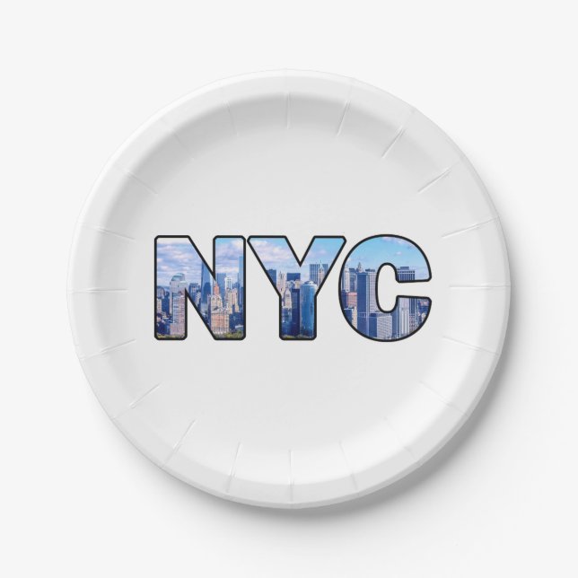 NYC PAPER PLATE (Front)