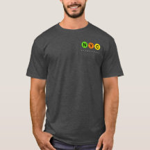 NYC Pickleball - Poche vêtement foncé T-shirt