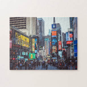 NYC Pittoresque Puzzles City Art Hard Jigsaw Puzzl