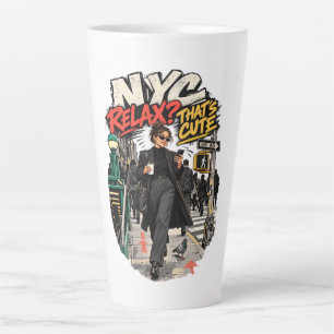 NYC Relax That's Cute Latte Mug
