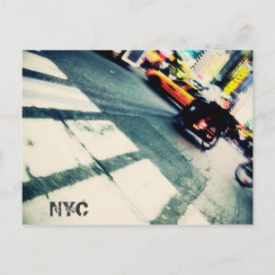 NYC Rush Postcard