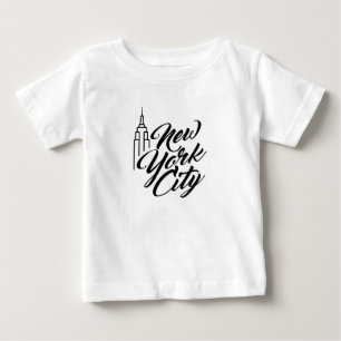 NYC Script Text Baby T-Shirt