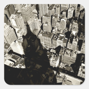NYC Shadow Square Sticker