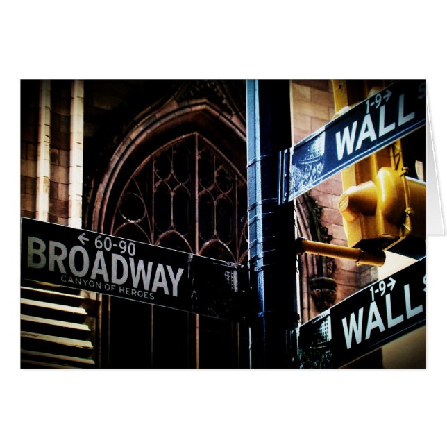 NYC signs (Front Horizontal)