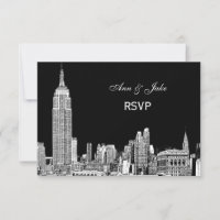 NYC Skyline 01 Etchd do-it-yourself BG Color RSVP
