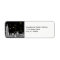 NYC Skyline 01 Etched Starry DIY BG Address Label