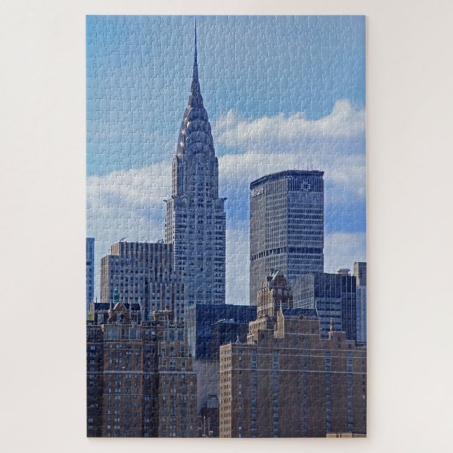 NYC Skyline Chrysler Building B1 Jigsaw Puzzle (Vertical)