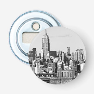 NYC Skyline II Bottle Opener