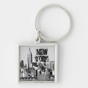 NYC Skyline II Keychain