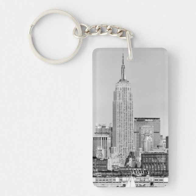 NYC Skyline IV Keychain (Front)