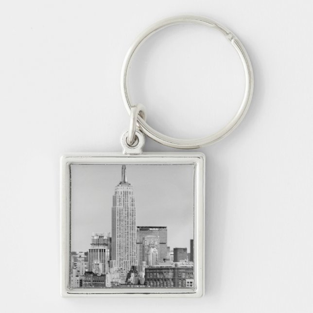 NYC Skyline IV Keychain (Front)
