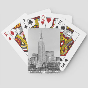 NYC Skyline IV Playing Cards